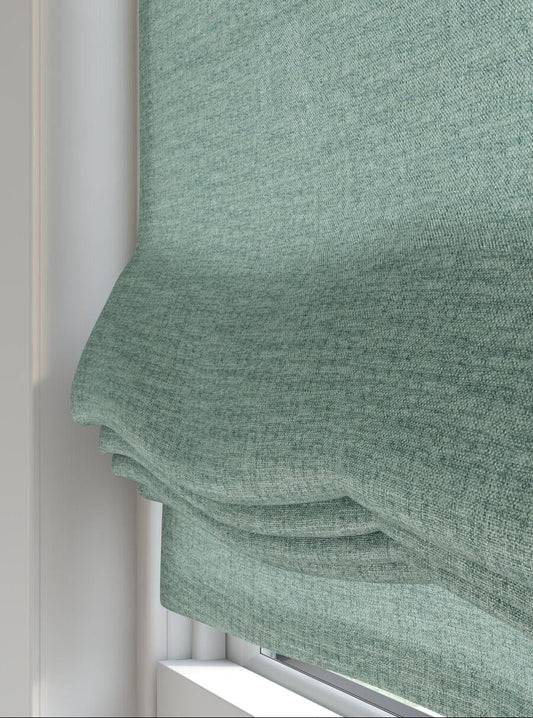 Roman Shades Chicago Green